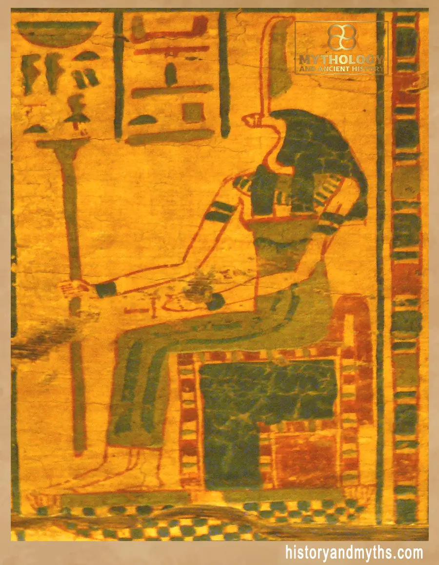 Representation of the goddess Renenutet