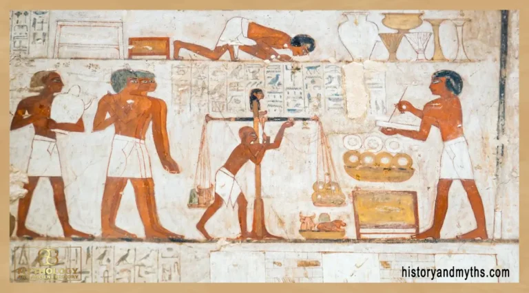 Tomb-chapel of Rekhmire (TT100), cropped from original