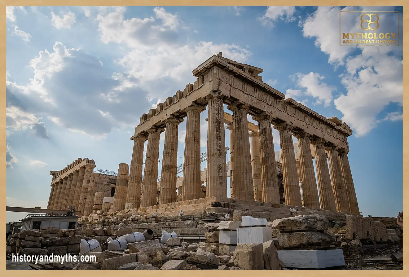 Parthenon, Athens (modified) — Photo by Phanatic