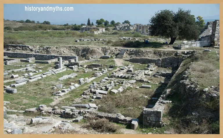 The North Agora of Miletus near the Harbour of Lions, originally built in the 5th century BC