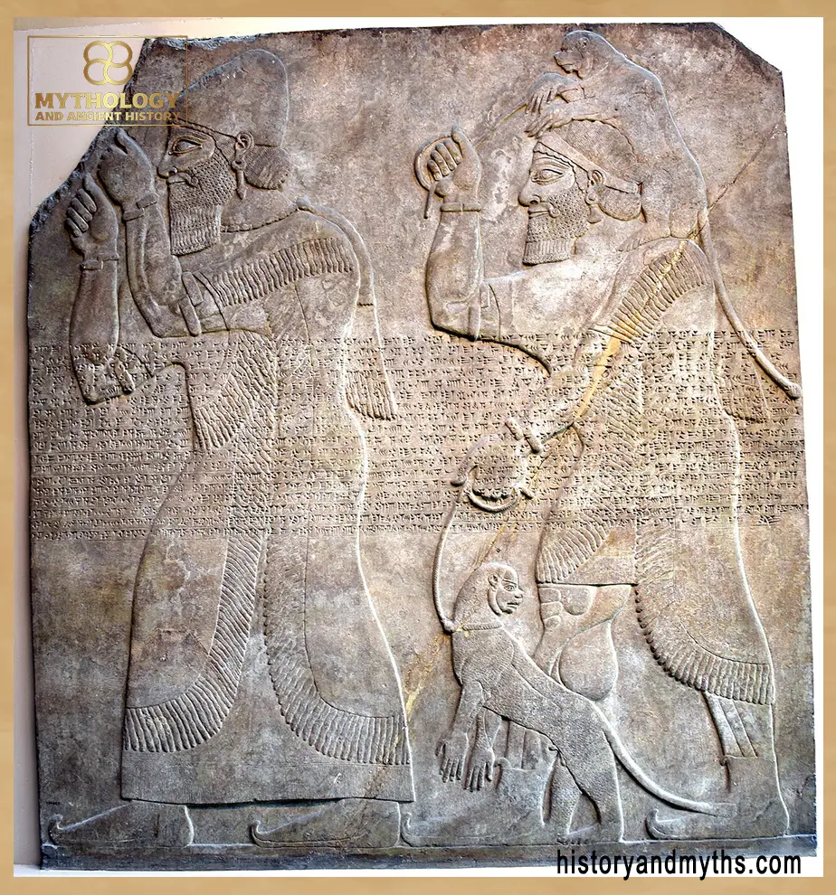 North West Syrian and Phoenician tribute bearers from the North-West Palace at Nimrud (865–860 BCE)