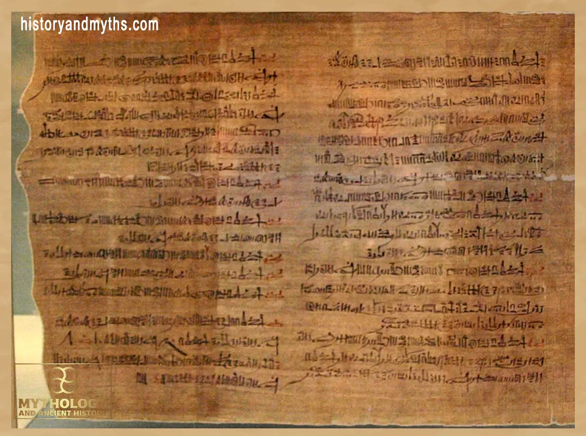 the Abbott Papyrus, an official inspection record of royal tombs in the Theban necropolis from the reign of Ramesses IX