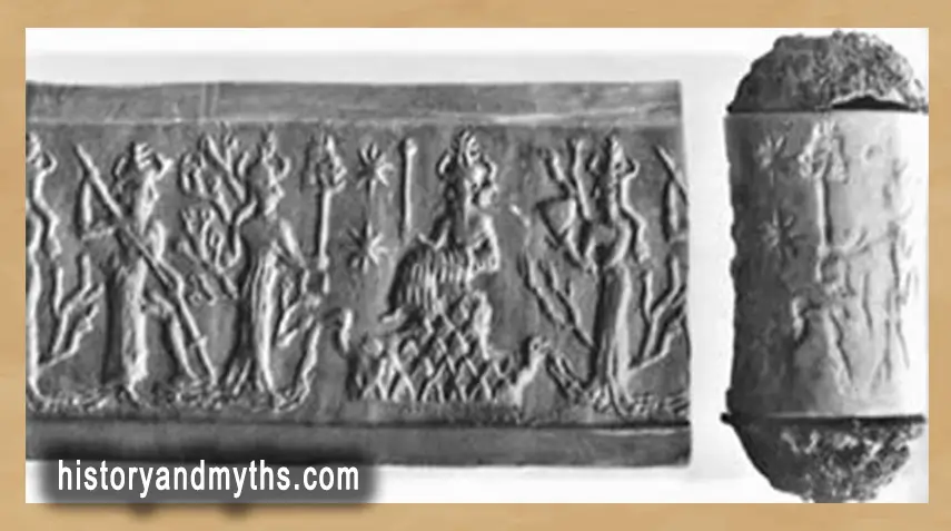 Enlil, Inanna, King Anu, Ninhursag