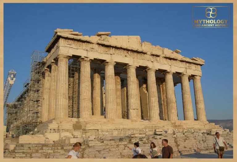 The Parthenon on the Acropolis of Athens