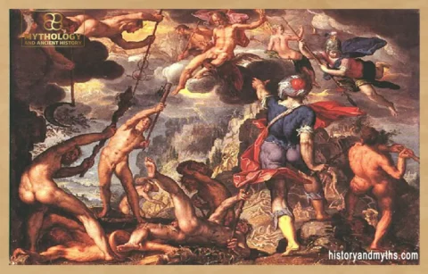 Joachim_Wtewael_-_The_Battle_Between_the_Gods_and_the_Titans_-_WGA25902