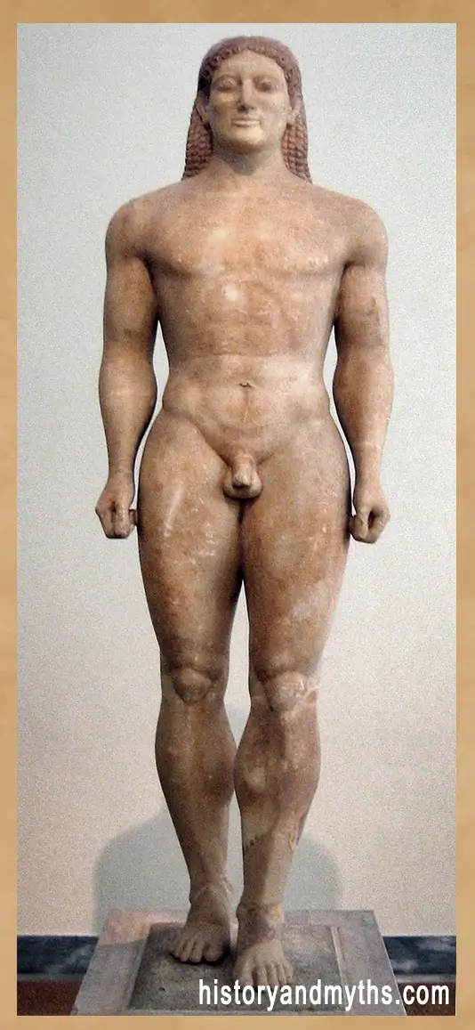 Kroisos Kouros (c. 530 BCE), Anavyssos
