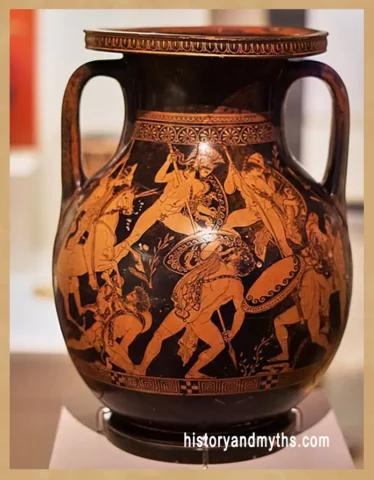 Attic Red-Figure Pelike with a Gigantomachy Scene, c. 400 BC