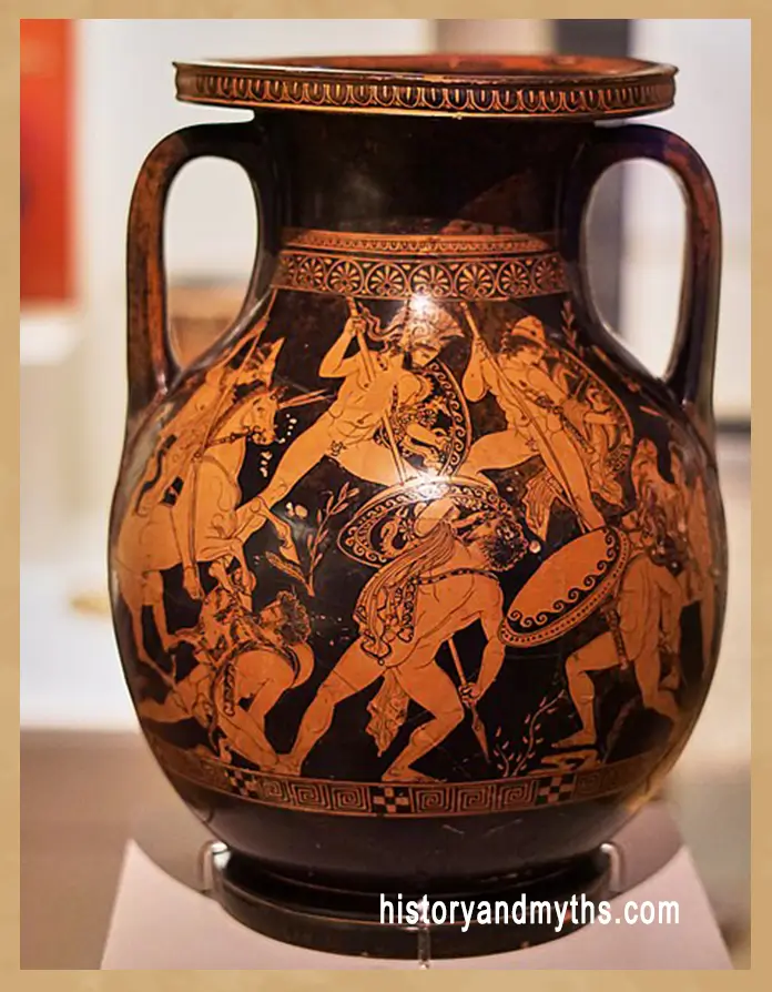 Attic Red-Figure Pelike with a Gigantomachy Scene, c. 400 BC