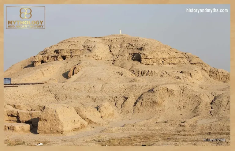 Uruk ziggurat — monumental stepped temple platform illustrating how architecture shaped authority and sacred hierarchy in ancient Mesopotamia.