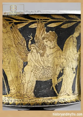 Detail of Aphrodite with Himeros