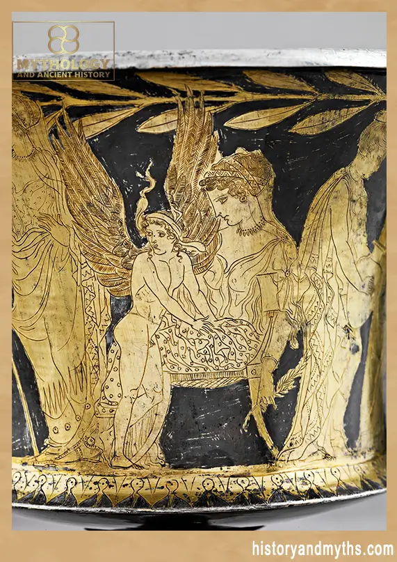 Detail of Aphrodite with Himeros