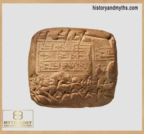 Cuneiform tablet impressed with cylinder seal recording a receipt of glue, clay tablet from Drehem (Puzrish-Dagan), Ur III period