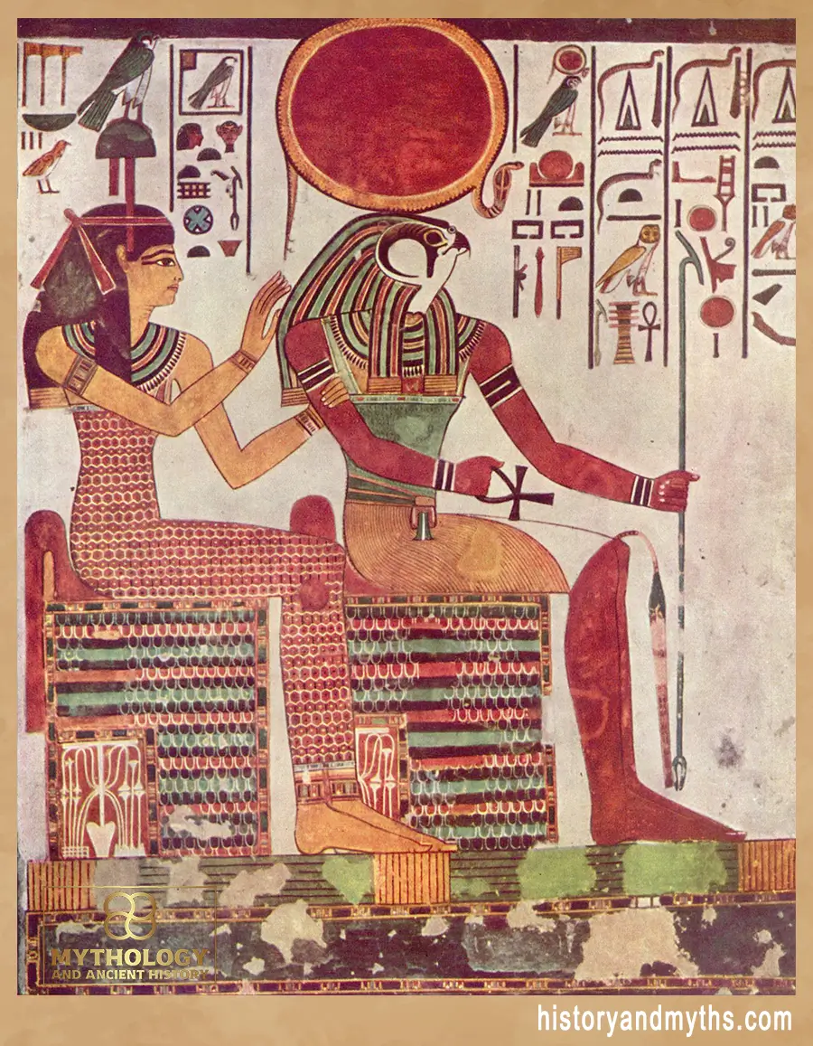 Amentet with Re-Harakhty