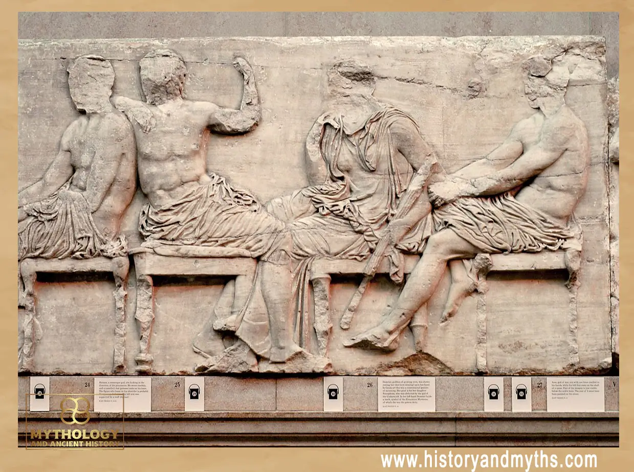Hermes-Dionysus-Demeter-Ares