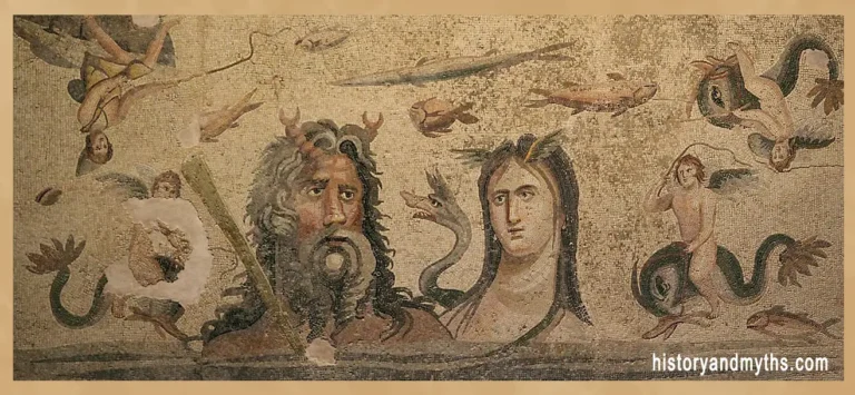 Oceanus and Tethys mosaic, Roman period