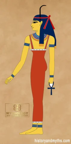 image of the goddess Renpet