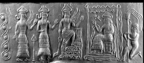 Ninurta's Journey to Eridu, Utu, Nannar, & Ninurta visit Enki in his Eridu ziggurat