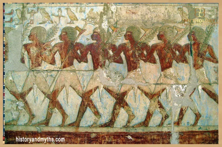 Egyptian soldiers from Hatshepsut’s Punt expedition,
