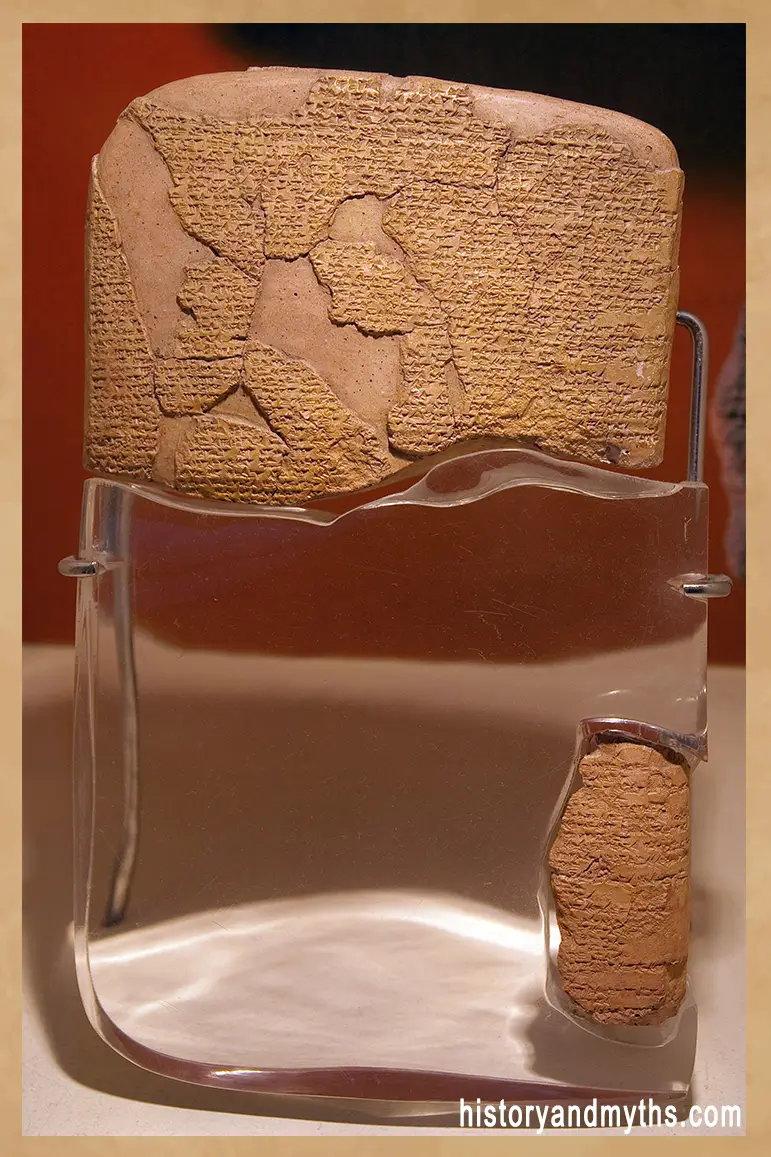 Hittite version of the Treaty of Kadesh
