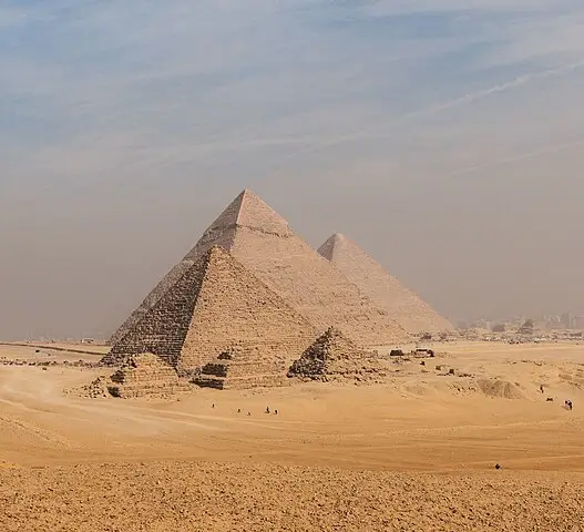 The pyramids of giza