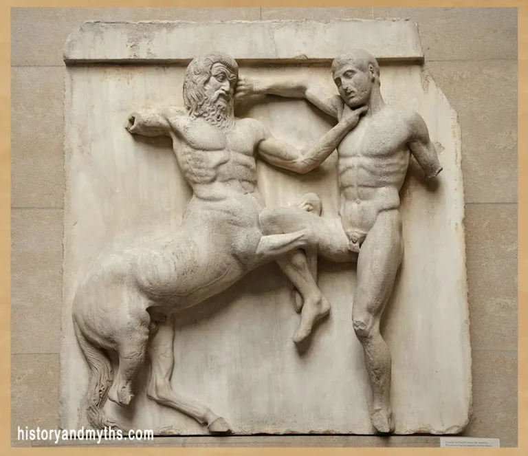 Parthenon sculptures (Elgin Marbles), marble frieze and mythological scenes from the Parthenon, Athens