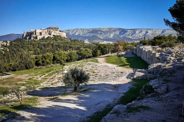 The Pnyx plateau, meeting place of the ancient Athenian assembly (6th–4th century BCE)