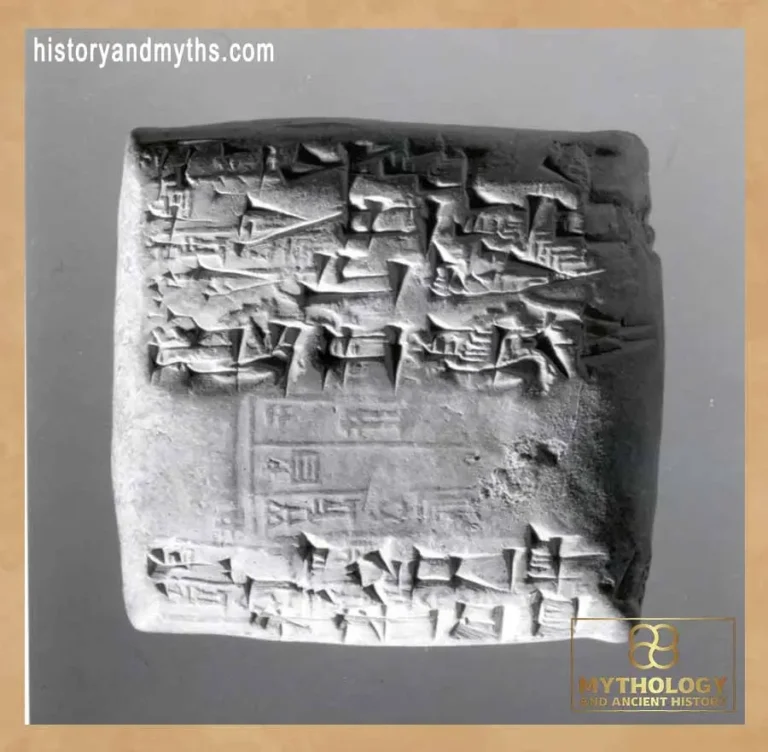Cuneiform tablet recording irrigation labor requirements