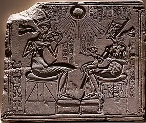 Relief of Akhenaten, Nefertiti