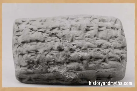 Neo-Babylonian cuneiform inventory account tablet illustrating administrative record-keeping in ancient Mesopotamia