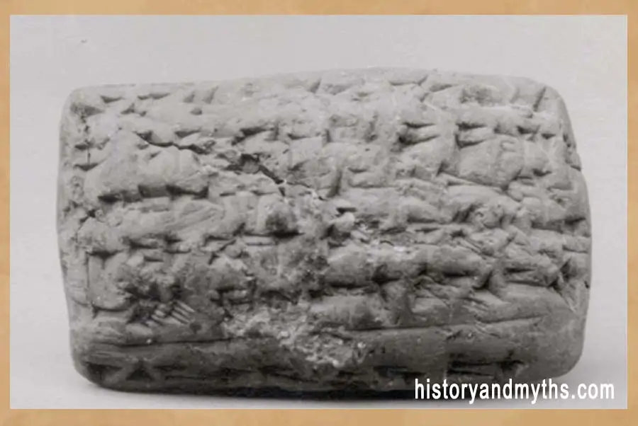 Neo-Babylonian cuneiform inventory account tablet illustrating administrative record-keeping in ancient Mesopotamia