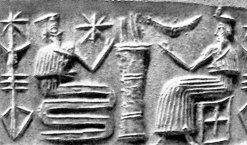 god-Ningishzidda-father-Enki