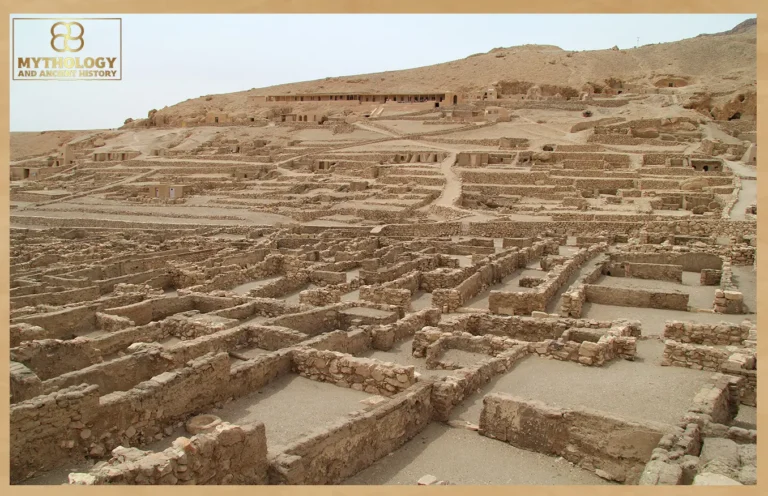 Ancient artisans’ village of Deir el-Medina (Luxor, Upper Egypt)