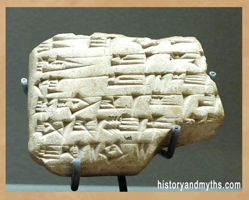 Cuneiform tablet of Zimri-Lim, king of Mari, discussing the foundation of an ice-house at Terqa, ca. 1780 BCE.