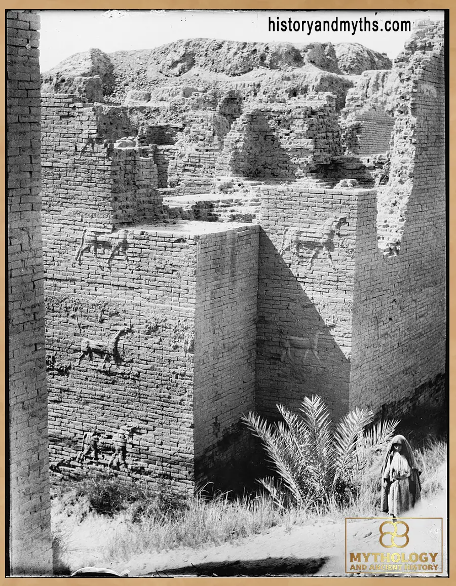 Ishtar Gate, Babylon, Iraq, 1932