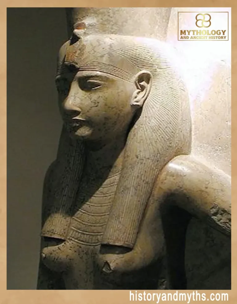 Statue of the goddess Mut from the 19th Dynasty, reign of Ramesses II
