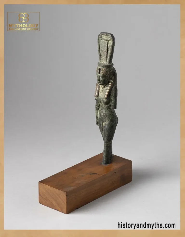 Bronze statuette of Nehmetawy, Late Period (722–332 BC)