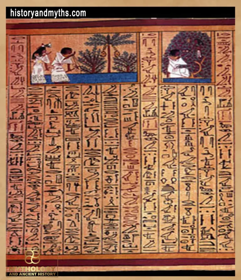 The Sycamore Goddess offering water and nourishment to the deceased