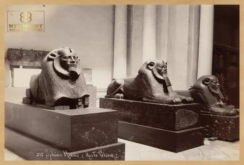 Symbolic representation of foreign rule in Egypt, reflecting the presence of non-Egyptian authority rather than a military event.