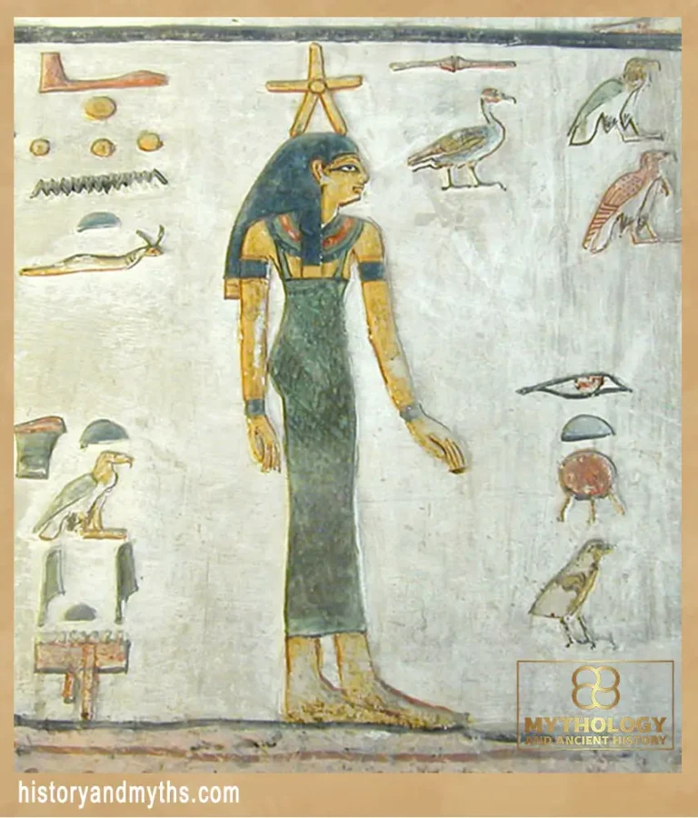 This image shows a stellar goddess, possibly representing Sopdet