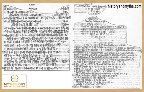 Document text of the Assyrian treaty between Esarhaddon and the Phoenician king Baʾal of Tyre, preserved in the British Museum.