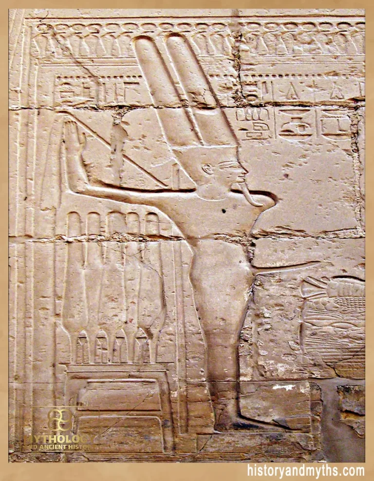 Min, God of Fertility, Karnak Temple
