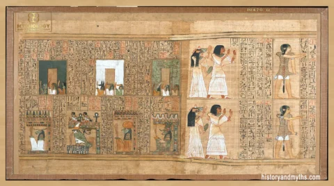 Guardians and afterlife scenes