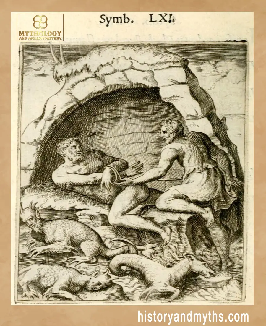 Menelaus_Proteus_engraving_achillis_1574
