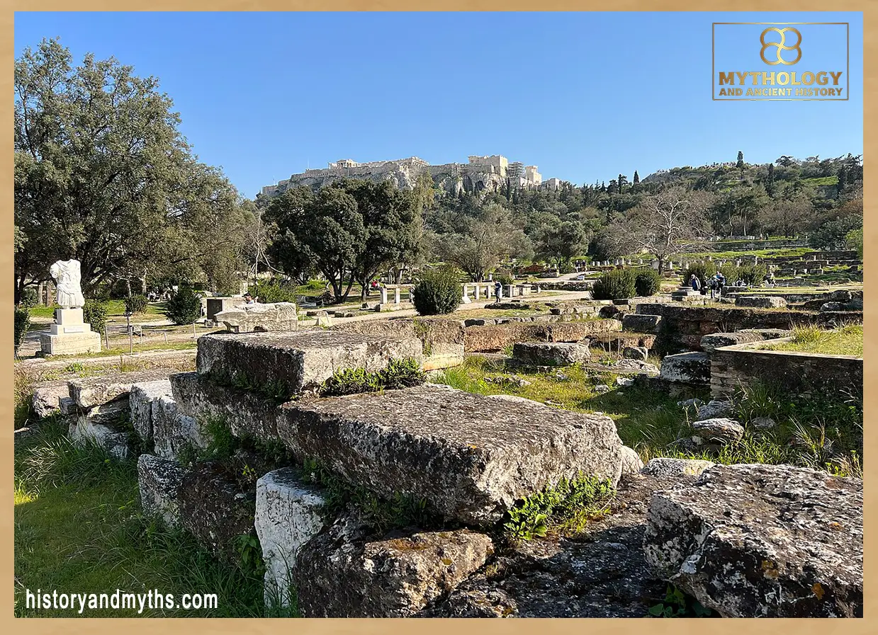 Ruins of the Ancient Agora of Athens