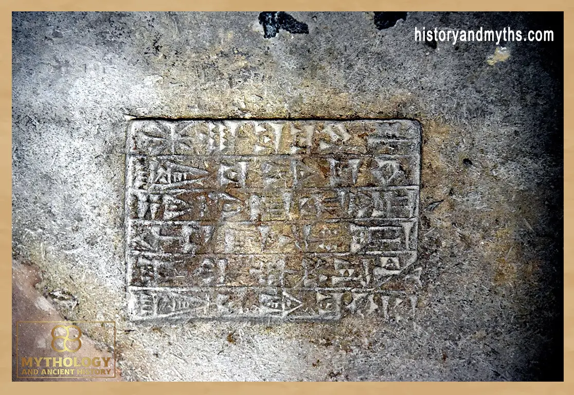 Stamped mudbrick with inscription of Nebuchadnezzar II, Babylon, British Museum
