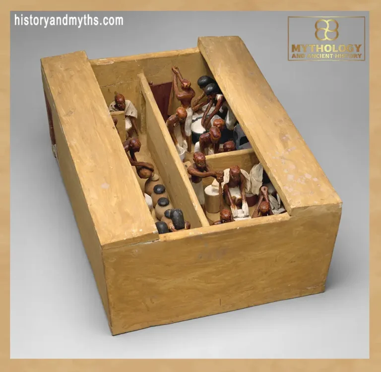 Model Bakery and Brewery from the Tomb of Meketre (Middle Kingdom)