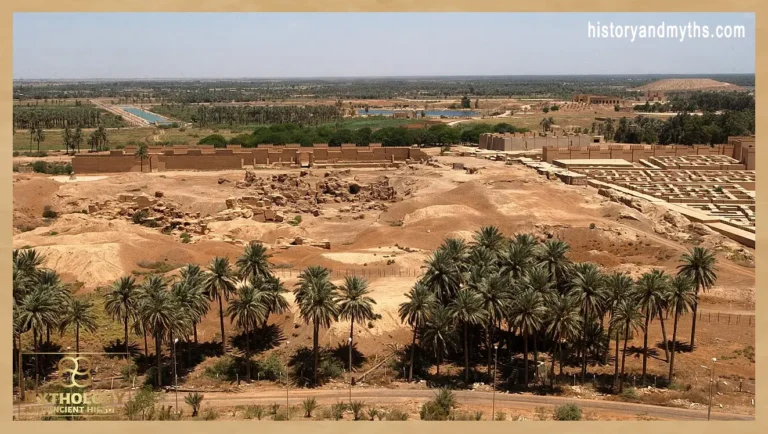 Ruins of ancient Babylon
