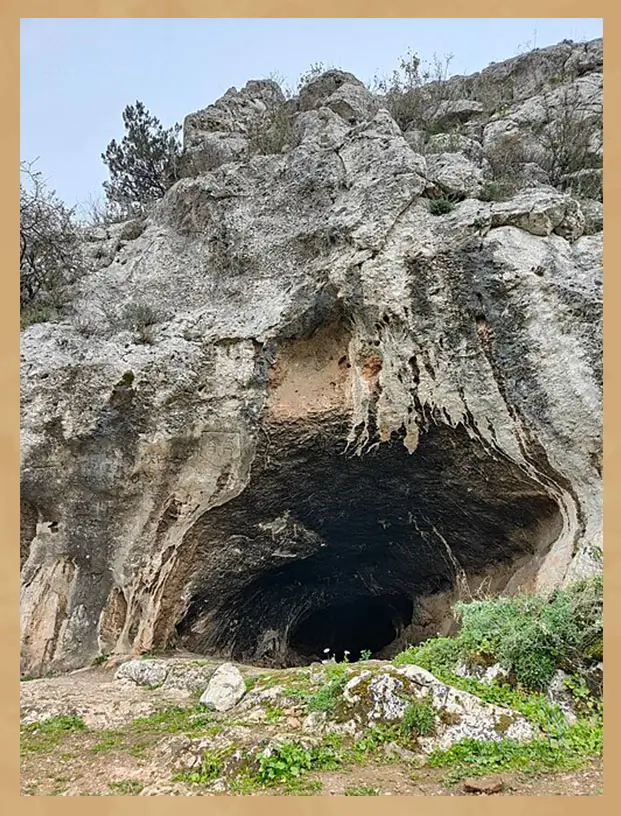 Entrance to Pan's Cave, Haidari, Greece