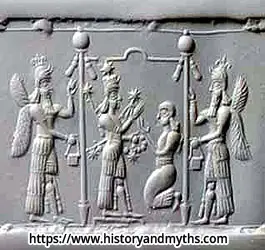 Inanna & Ninshubur with Apkulla pilots on each side