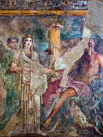 Wedding of Zeus and Hera on Mount Ida
